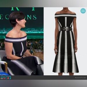 Alexander McQueen off the shoulders dress size Medium